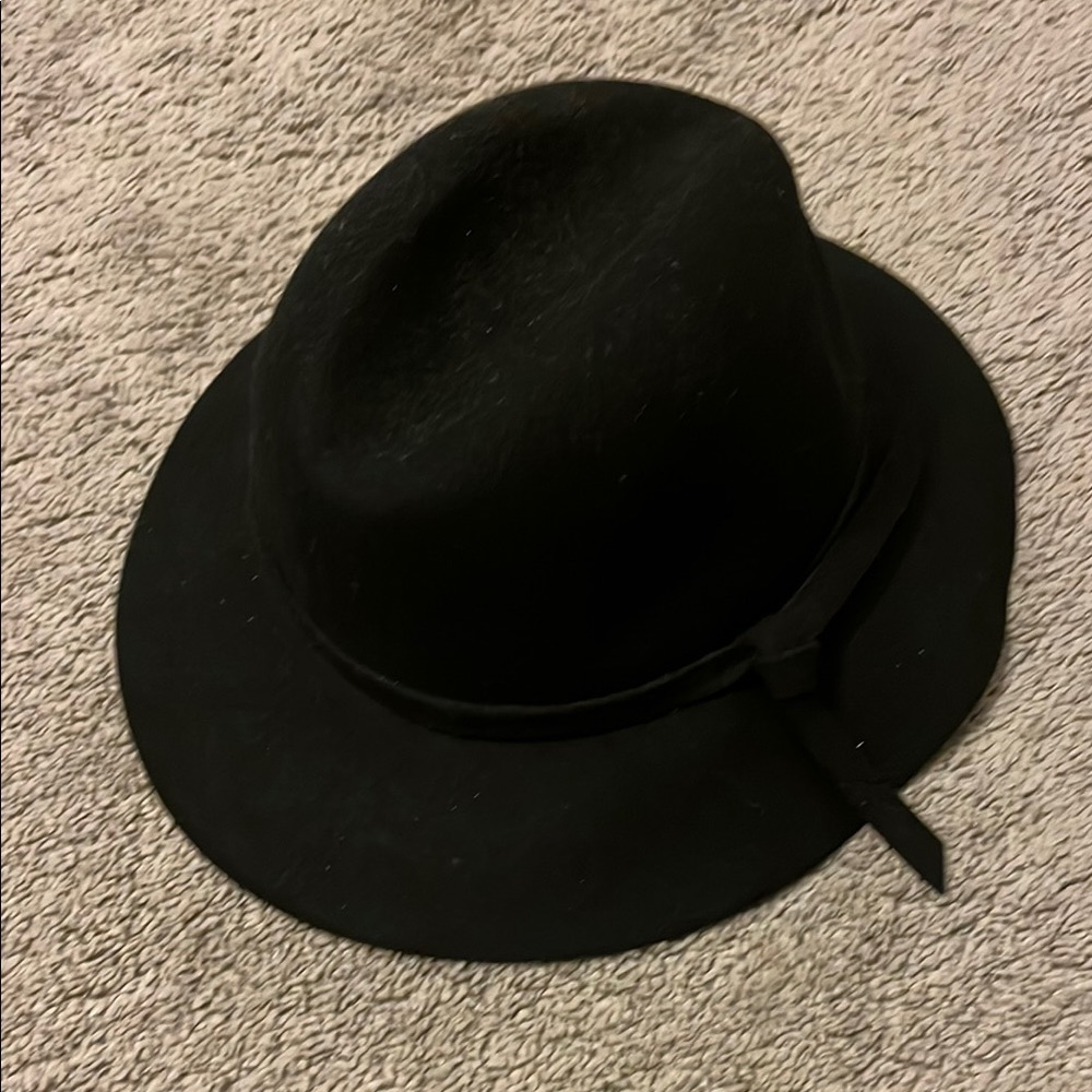 Classic Black Fedora Hat